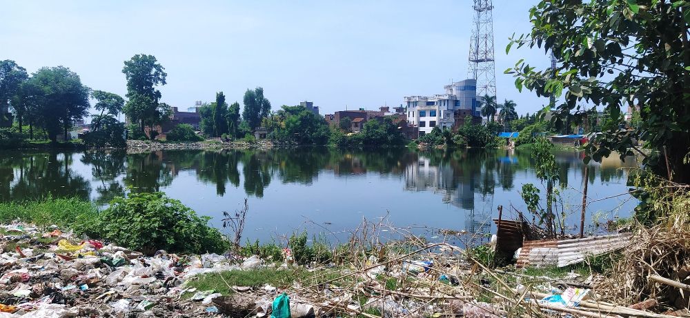 पुरिँदै पोखरी, गुम्यो नगरको सौन्दर्यता