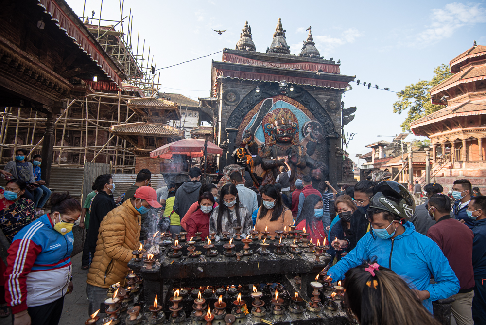 शक्तिपीठमा दर्शनार्थी (फोटो फिचर)