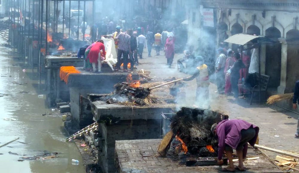 अस्पतालमा बेड अभाव, आर्यघाटमा चिता अभाव, अघिल्लो वर्षभन्दा चार गुणा बढी शव