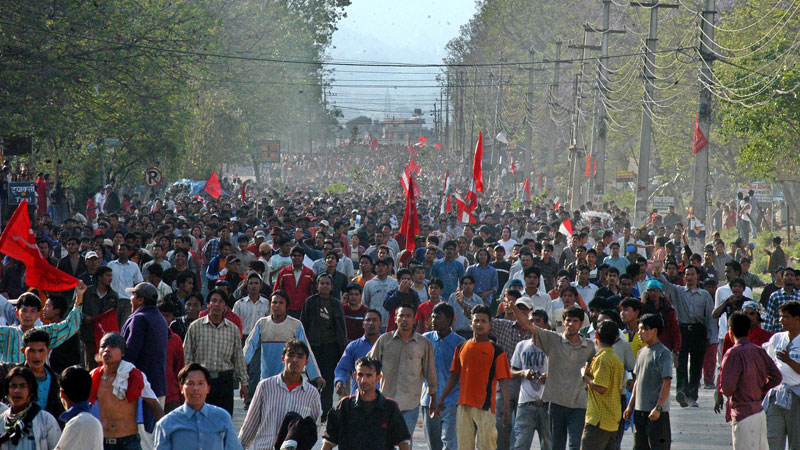 गणतन्त्रमा  शाही संस्कारको नक्कल