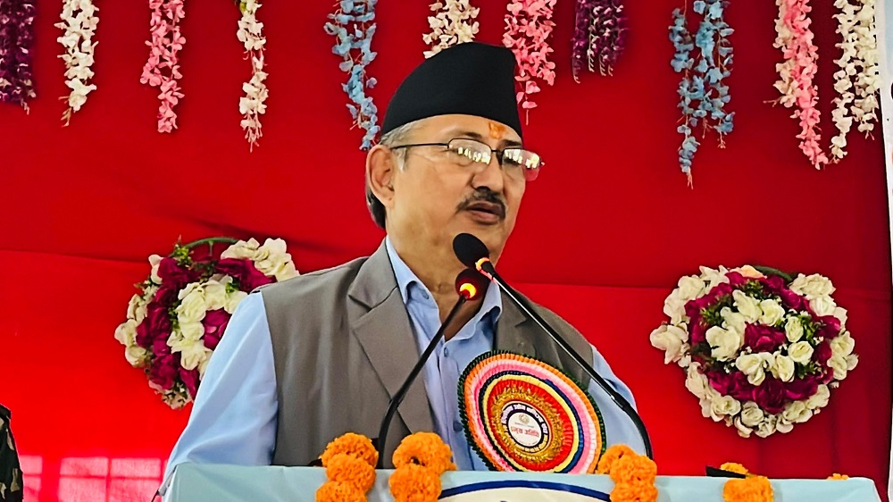 नेपाली उत्पादनको प्रवर्द्धन गर्न सामूहिक प्रयत्न आवश्यक : मन्त्री खाँण