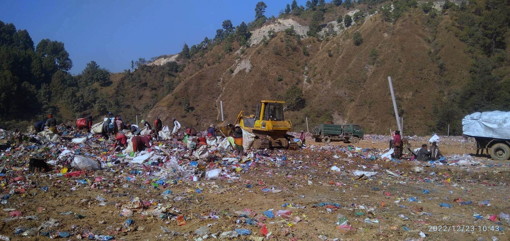 फोहोर व्यवस्थापन नियमित भएको काठमाडौं महानगरको स्पष्टीकरण